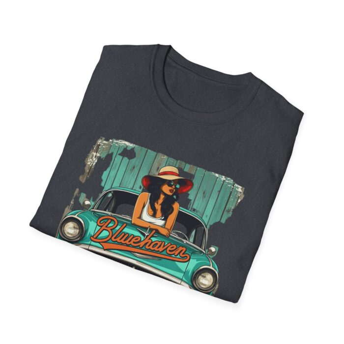 Blue haven Unisex Softstyle T-Shirt - Image 32