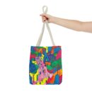 The hillside village in Korea Tote Bag (AOP)