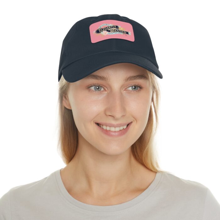 Elegantly wasted Hat with Leather Patch (Rectangle) - Image 28