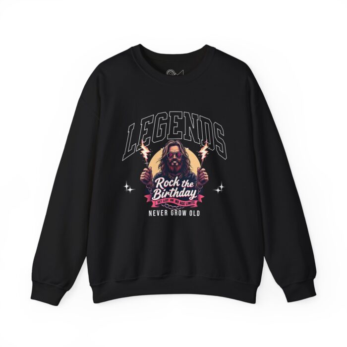 Legends Never Grow Old Unisex Heavy Blend™ Crewneck Sweatshirt