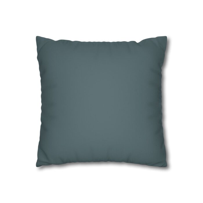 The baby was Jesus Faux Suede Square Pillowcase - Image 3