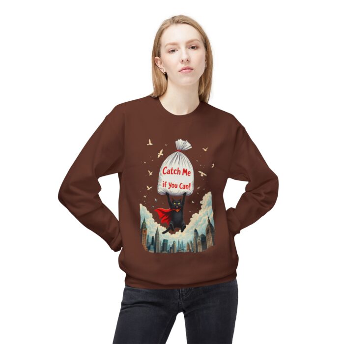 Catch me if you can Unisex Midweight Softstyle Fleece Crewneck Sweatshirt - Image 7