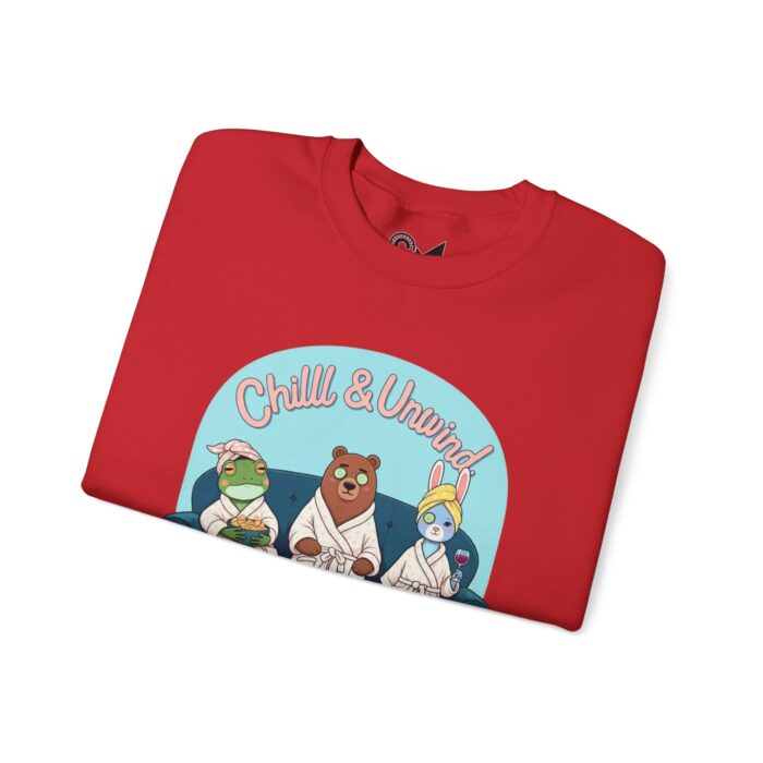 Chill & Unwind Unisex Heavy Blend™ Crewneck Sweatshirt - Image 39