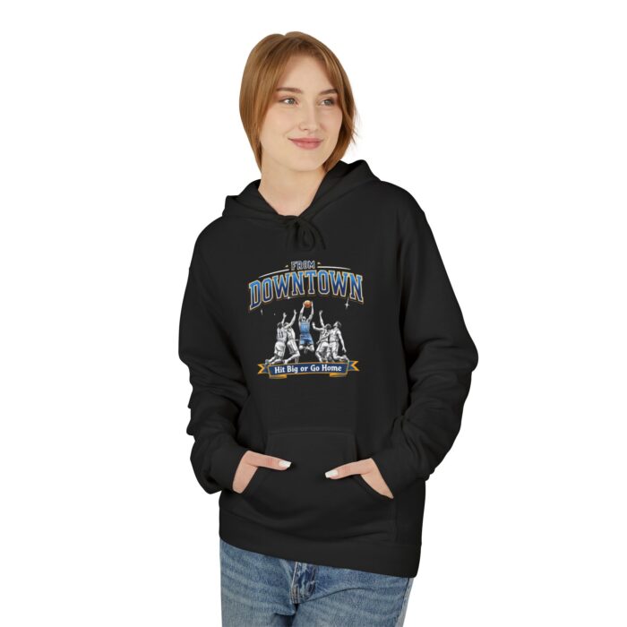 From Downtown Unisex Midweight Softstyle Fleece Hoodie - Image 3