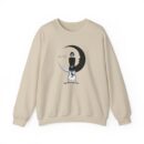 Silent Strings, Moonlit Dreams Unisex Heavy Blend™ Crewneck Sweatshirt
