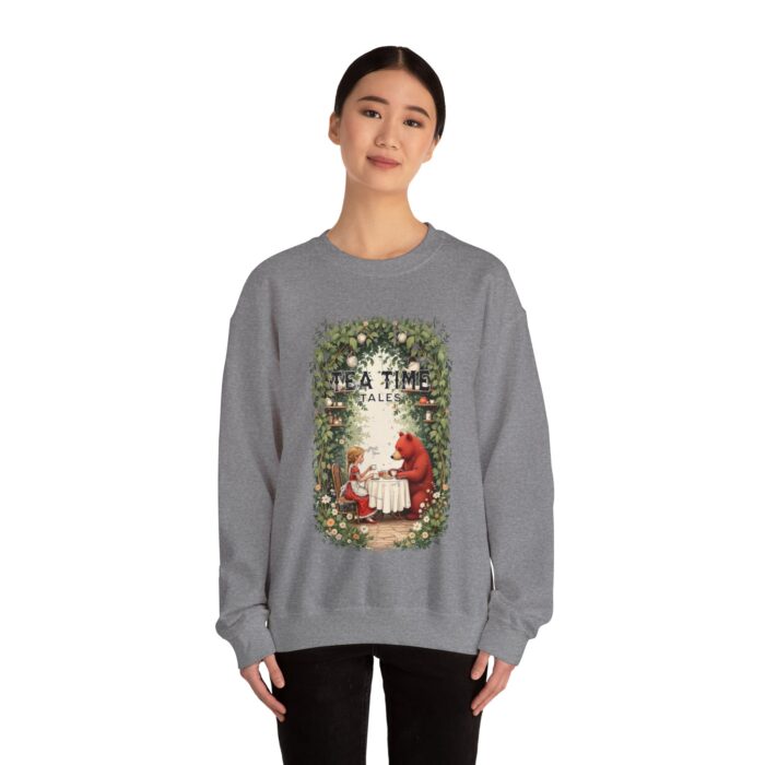 Tea time tales Unisex Heavy Blend™ Crewneck Sweatshirt - Image 32