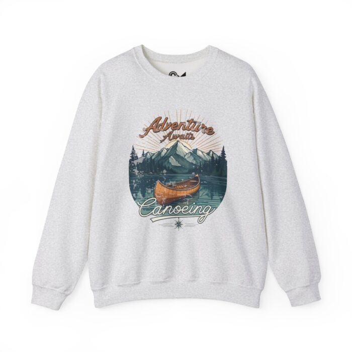 Canoeing Unisex Heavy Blend™ Crewneck Sweatshirt - Image 5