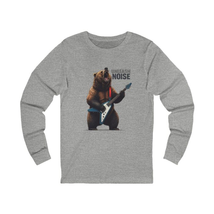 Unleash noise Unisex Jersey Long Sleeve Tee - Image 3