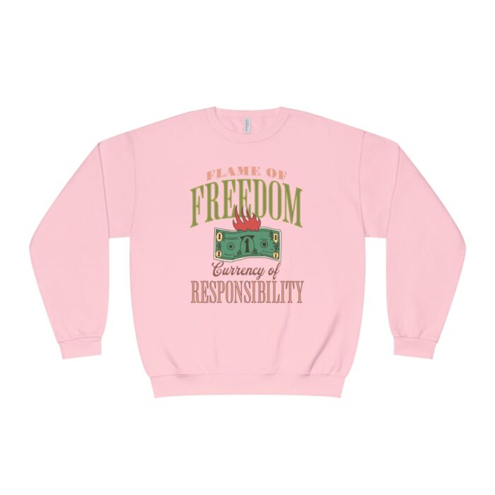 Currency of freedom Unisex NuBlend® Crewneck Sweatshirt - Image 49
