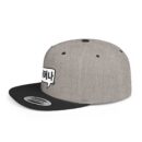Oh my goodness Korean Language Flat Bill Snapback Hat - Trendy Street Style Cap