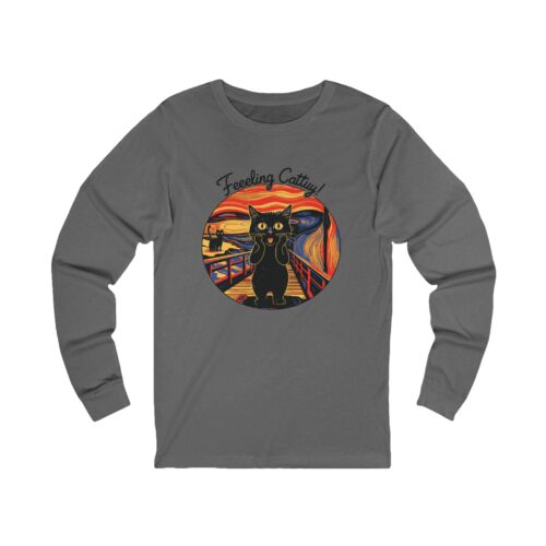 Feeling Catty Unisex Jersey Long Sleeve Tee