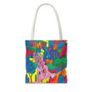 The hillside village in Korea Tote Bag (AOP)