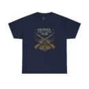 Courage is built through fear Unisex Heavy Cotton Tee