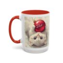 Merry and bright Accent Coffee Mug (11, 15oz)