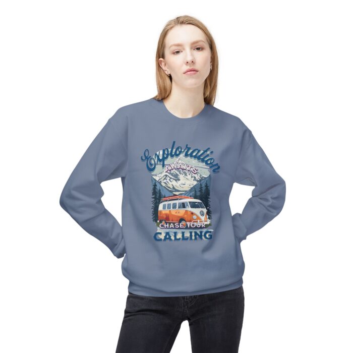 Exploration Unisex Midweight Softstyle Fleece Crewneck Sweatshirt - Image 23