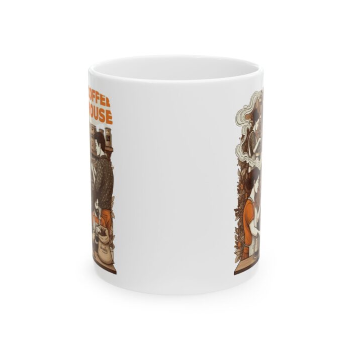 Coffee House Ceramic Mug, (11oz, 15oz) - Image 2