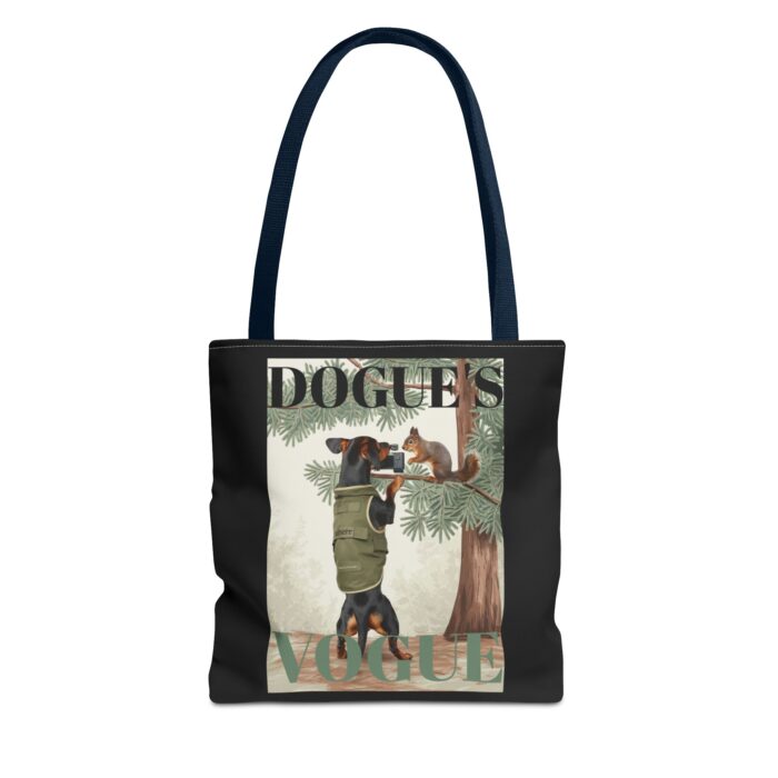 Dogue's Vogue Tote Bag (AOP) - Image 49