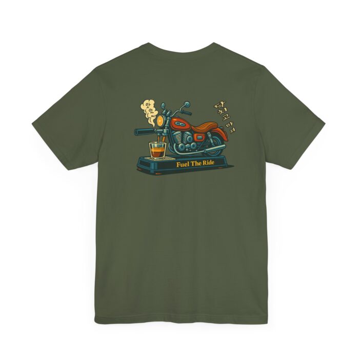 Fuel The Ride Unisex Tee - Vintage Motorcycle Graphic T-Shirt - Image 12