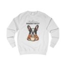 "meta_description": "Shop the 'Caffeine and Pawsitivity' unisex sweatshirt for unmatched comfort and style.",