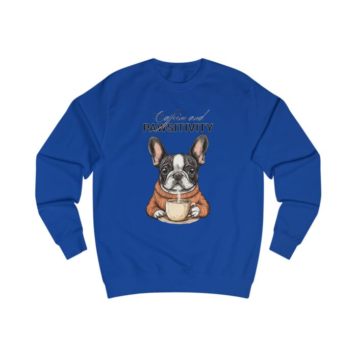 Caffeine and Pawsitivity Unisex Sweatshirt - Image 11