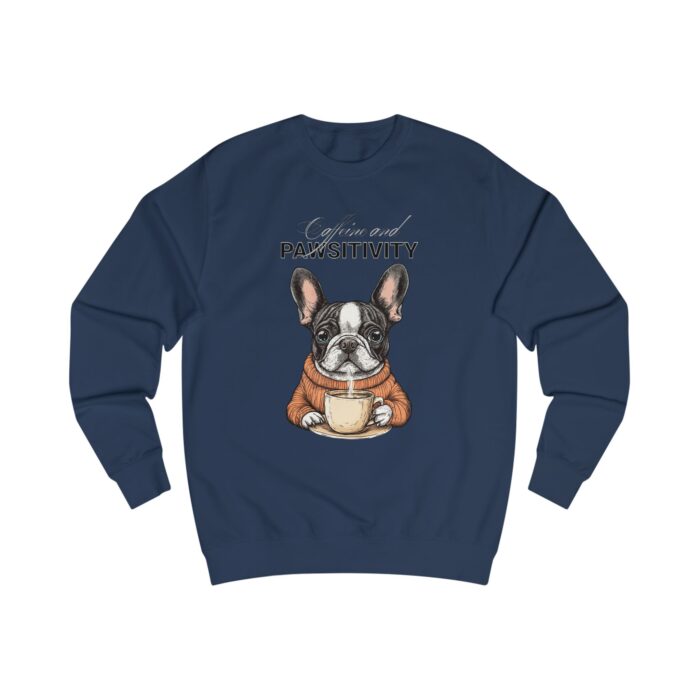 Caffeine and Pawsitivity Unisex Sweatshirt - Image 13