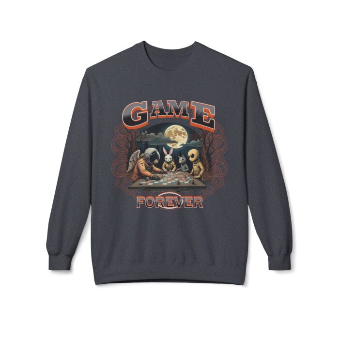 Game forever Unisex Midweight Softstyle Fleece Crewneck Sweatshirt - Image 13