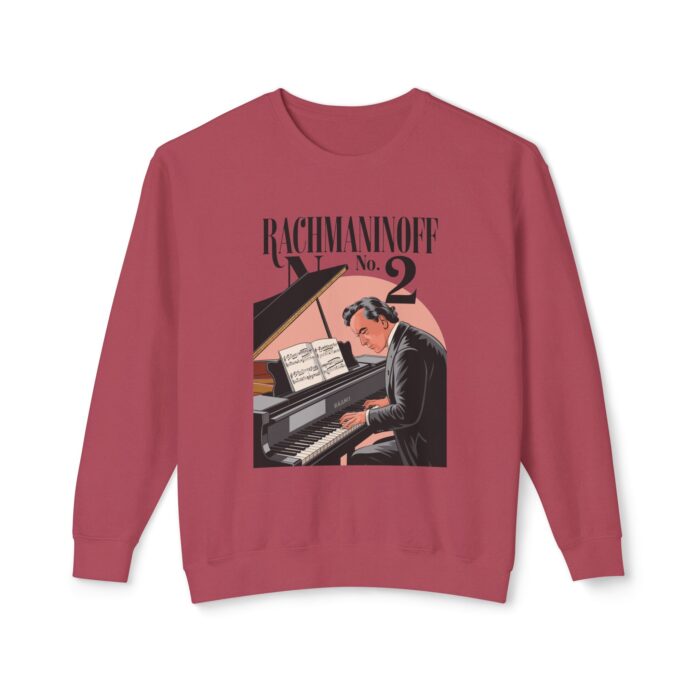 Rachmaninoff No. 2 Unisex Lightweight Crewneck Sweatshirt - Image 33