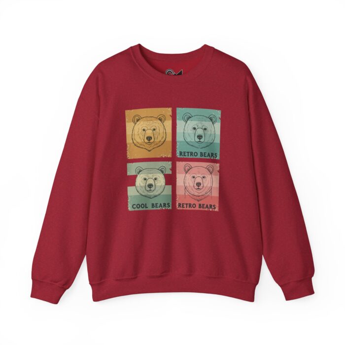 Crewneck Sweatshirt - Retro bears - Image 33