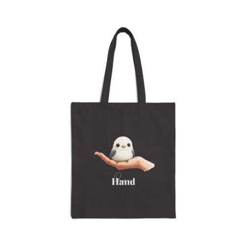 Peace in hand Cotton Canvas Tote Bag
