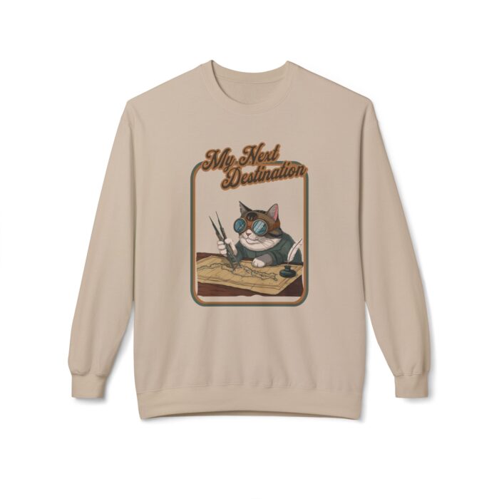 My next destintion Unisex Midweight Softstyle Fleece Crewneck Sweatshirt - Image 5
