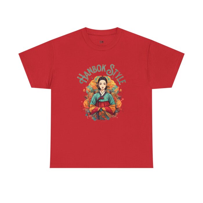 Hanbok Style Unisex Heavy Cotton Tee - Image 45