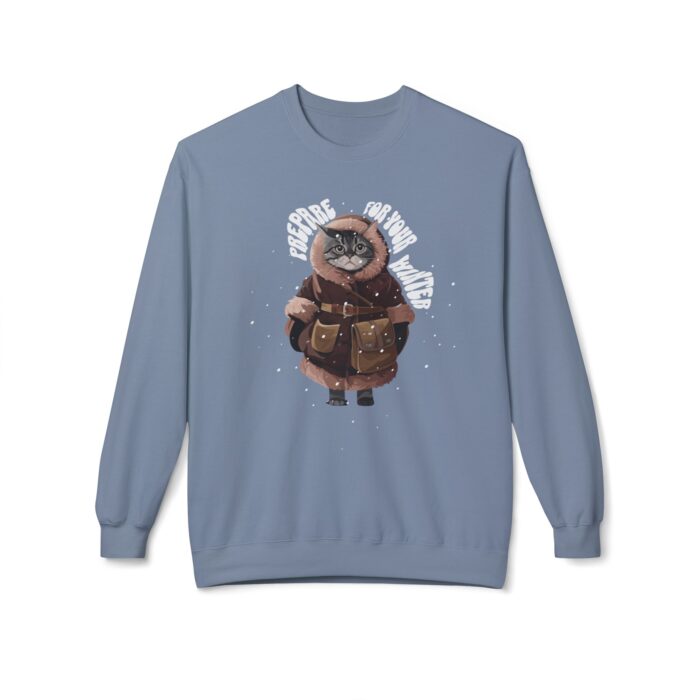 Prepare for your winter Unisex Midweight Softstyle Fleece Crewneck Sweatshirt - Image 25
