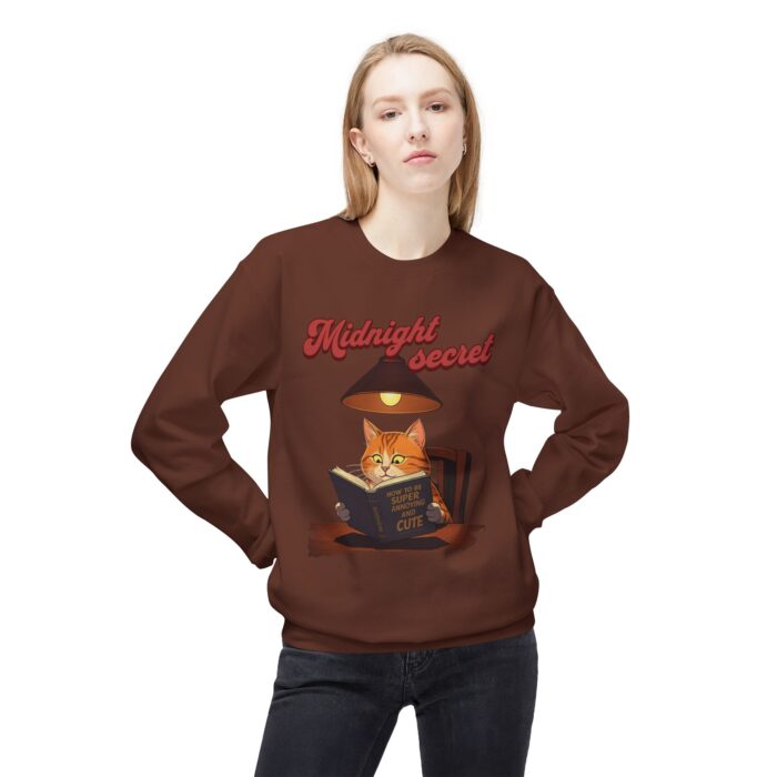 Midnight secret Unisex Midweight Softstyle Fleece Crewneck Sweatshirt - Image 3