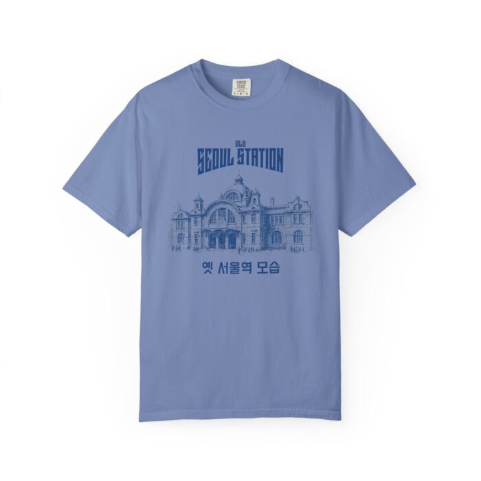 Seoul Station Graphic T-Shirt | Vintage Unisex Tee for Travel Lovers - Image 13