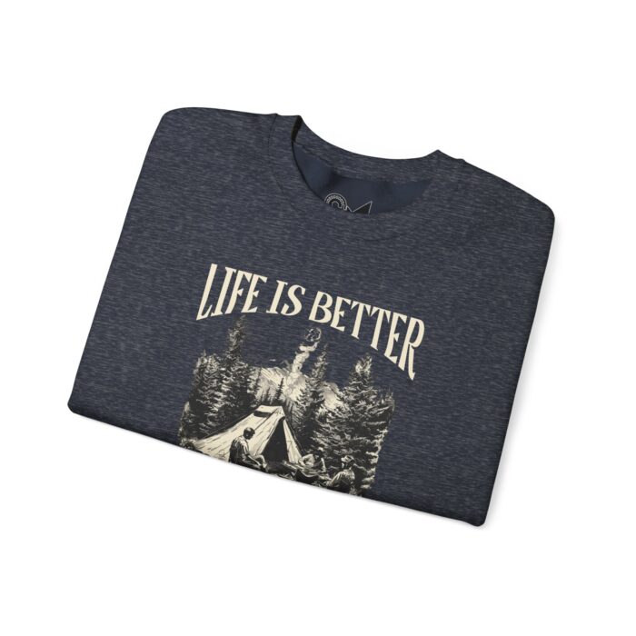 Life is better Unisex Heavy Blend™ Crewneck Sweatshirt - Image 27