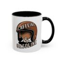 Caffein $ Gasoline Accent Coffee Mug (11, 15oz)