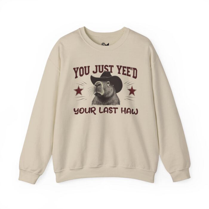 YOU JUST YEE'D YOUR LAST HAW Unisex Heavy Blend™ Crewneck Sweatshirt - Image 9
