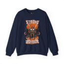 Strong Worrier Unisex Heavy Blend™ Crewneck Sweatshirt