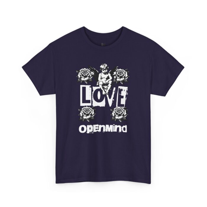Love open mind Unisex Heavy Cotton Tee - Image 39