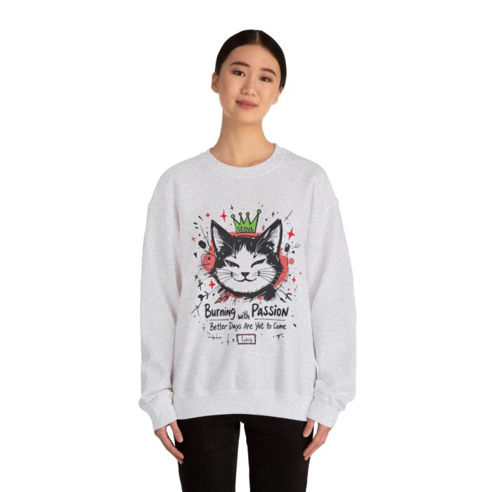 Better days are yet to come Unisex Heavy Blend™ Crewneck Sweatshirt - Image 8