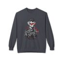 Born to rock Unisex Midweight Softstyle Fleece Crewneck Sweatshirt