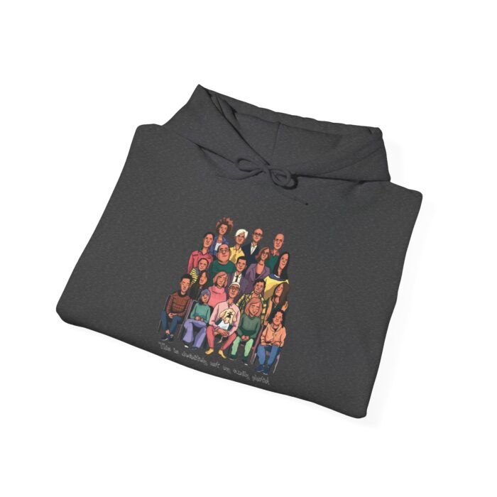 Definitely not my family photo Unisex Heavy Blend™ Hooded Sweatshirt - Image 24
