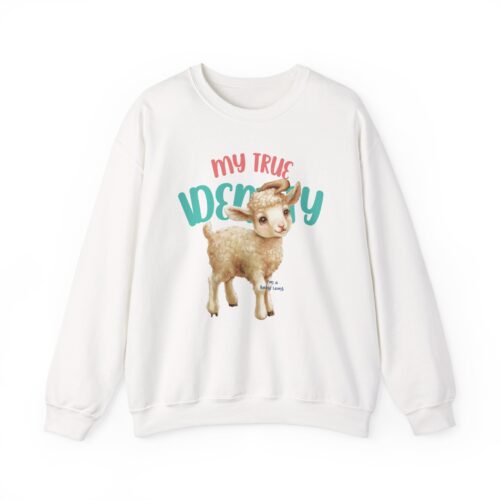 "meta_description": "Discover comfort in the 'I'm a baby lamb' unisex sweatshirt. Perfect blend of style and coziness.",