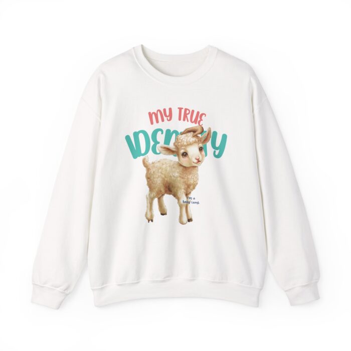 "meta_description": "Discover comfort in the 'I'm a baby lamb' unisex sweatshirt. Perfect blend of style and coziness.",