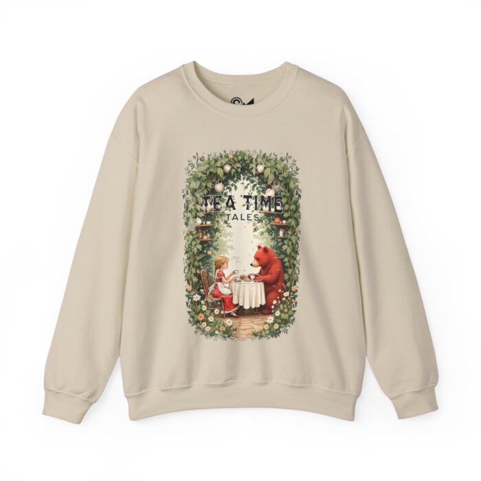 Tea time tales Unisex Heavy Blend™ Crewneck Sweatshirt - Image 13