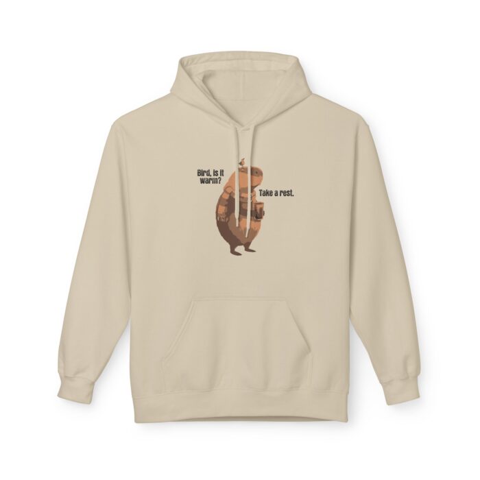 Take a rest, bird Unisex Midweight Softstyle Fleece Hoodie - Image 5