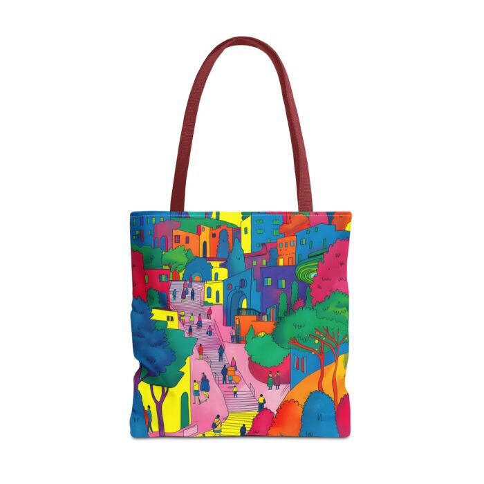 The hillside village in Korea Tote Bag (AOP) - Image 21