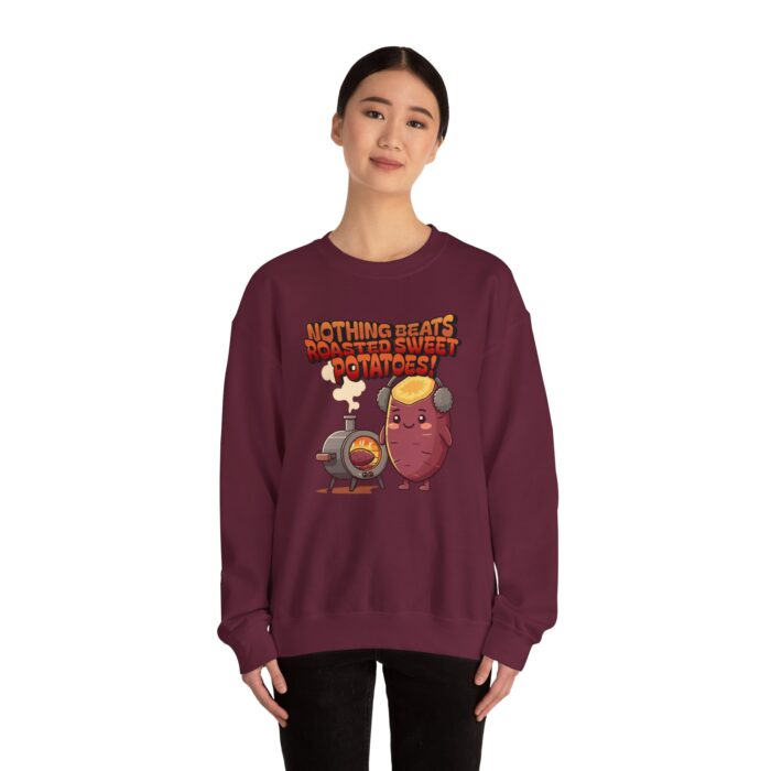 Nothing beats roasted sweet potatoes Unisex Heavy Blend™ Crewneck Sweatshirt - Image 8