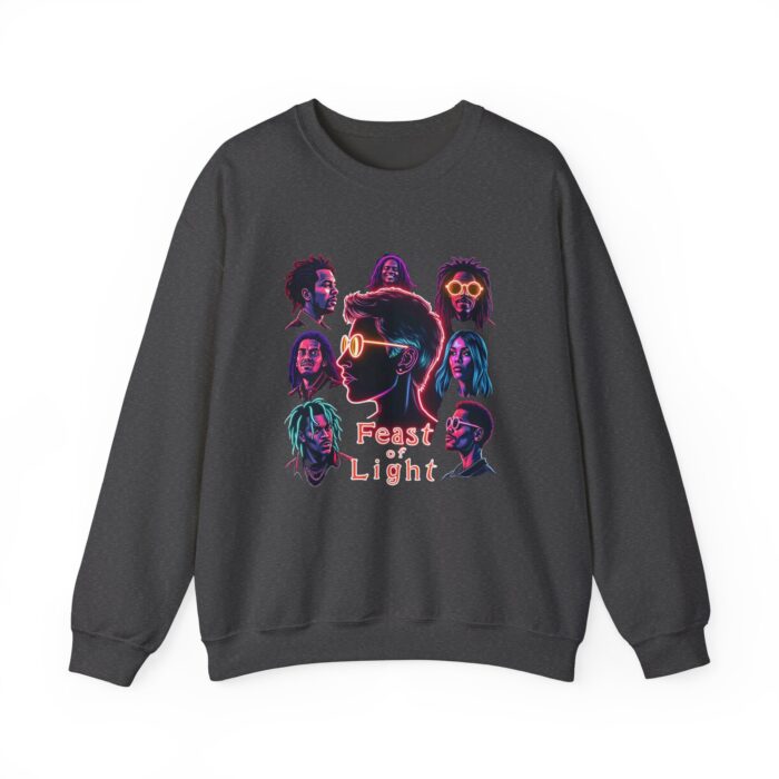 Feast of light Unisex Heavy Blend™ Crewneck Sweatshirt - Image 9