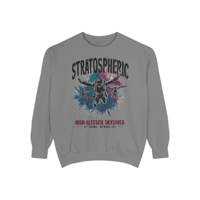 Sky Diver Unisex Garment-Dyed Sweatshirt - Image 5